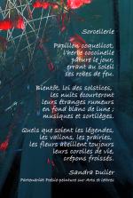Poème Sorcellerie de Sandra Dulier sur Prairial de Liliane Magotte