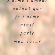 J'aime l'amour