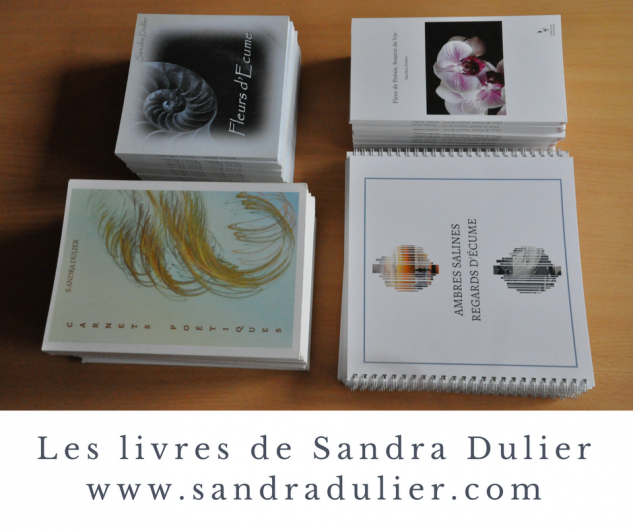 Livres de Sandra Dulier 2012-2018