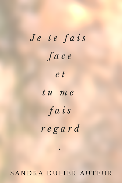 Je te fais face