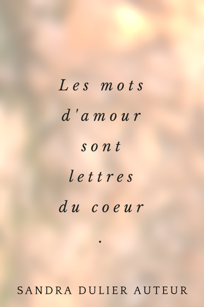 LES MOTS D'AMOUR