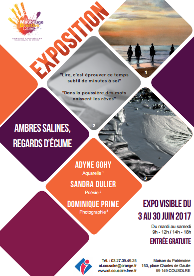 Affiche exposition cousolre juin 2017