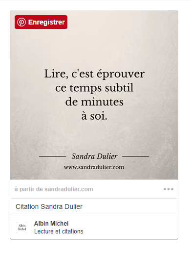 Albin michel citation sandra dulier 1