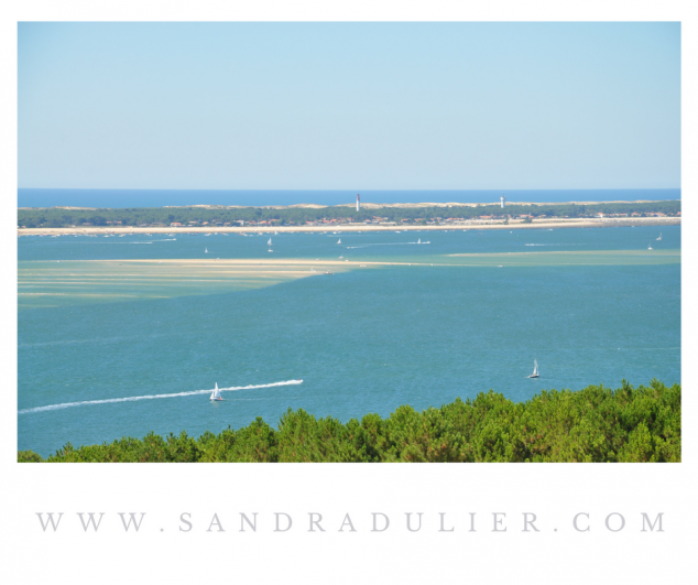 Arcachon vue depuis la dune du pilat