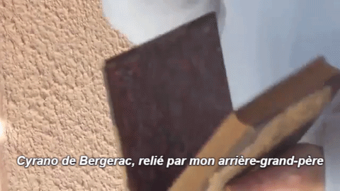 N’écrire jamais rien qui de soi ne sortît, Et modeste d’ailleurs, se dire : mon petit, Sois satisfait des fleurs, des fruits, même des feuilles, Si c’est dans ton jardin à toi que tu les cueilles !  — Edmond Rostand, Cyrano de Bergerac, deuxième acte, éditions Hachette, 1939.