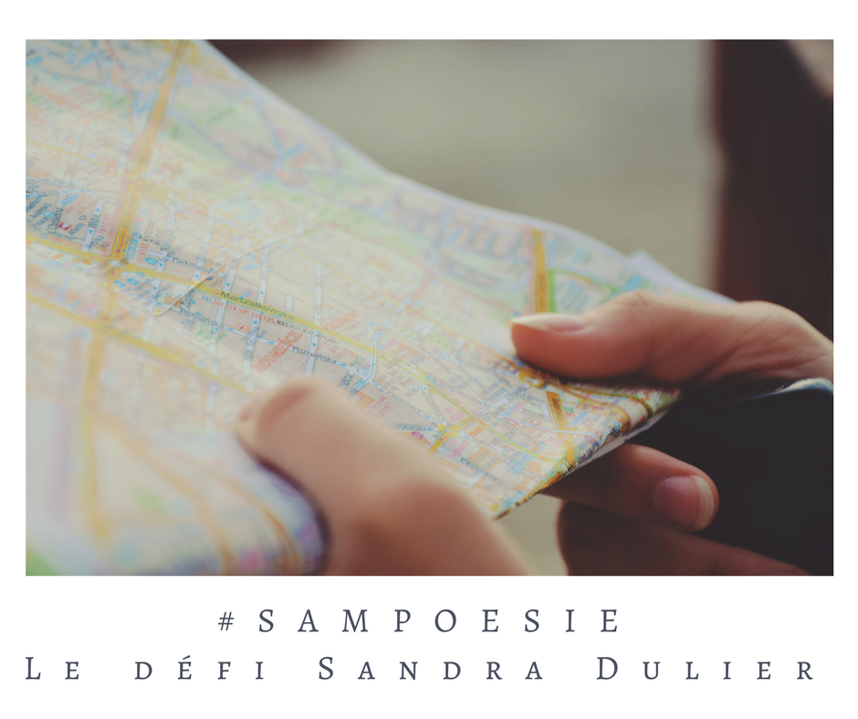 Que vous inspire cette photo ? A vos poèmes #Sampoésie. Carte, plan de ville, voyage , écrire, poésie.