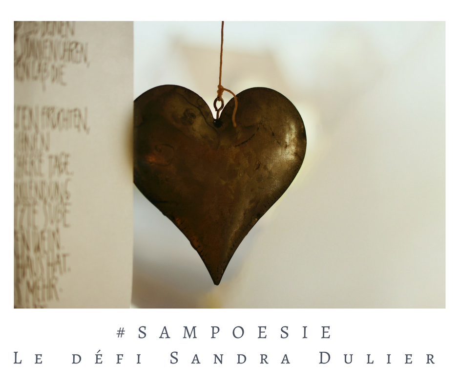 Que vous inspire cette photo ? A vos poèmes #Sampoésie. #coeur #chocolat #brun #poésie