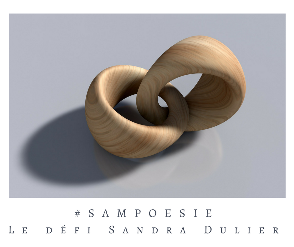 Que vous inspire cette photo ? A vos poèmes #Sampoésie. #photo #bois #sculpture #deux #amour # #écrire #poésie.