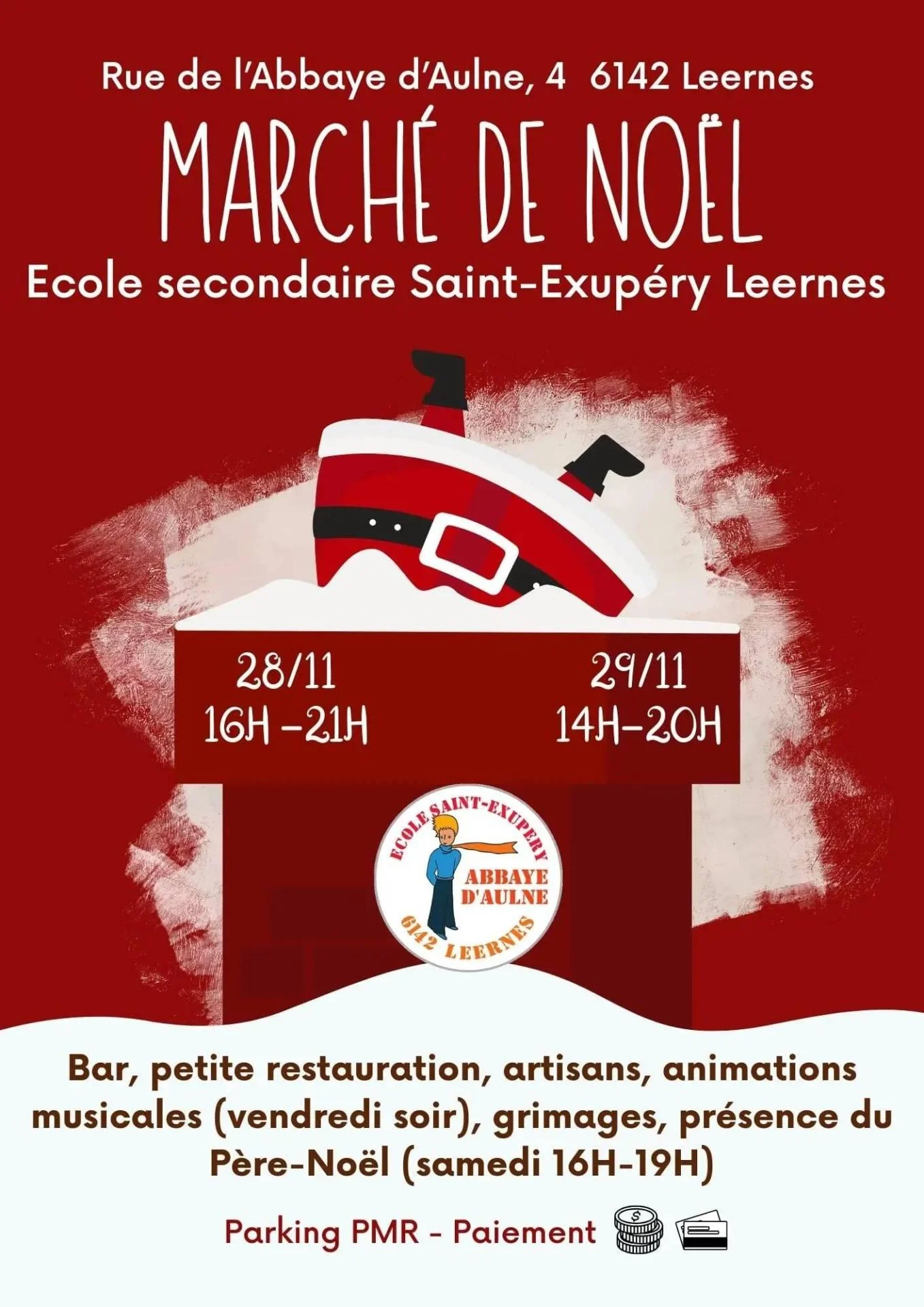 Invitation 3e marche de noel saint exupery 2025