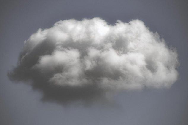 Nuage, méditation, blanc.