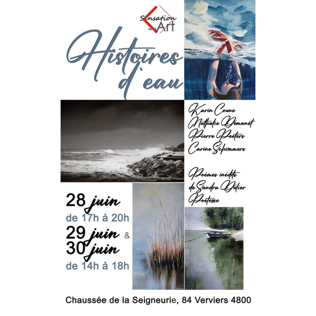 Exposition Histoires d'eau à Verviers (Liège)