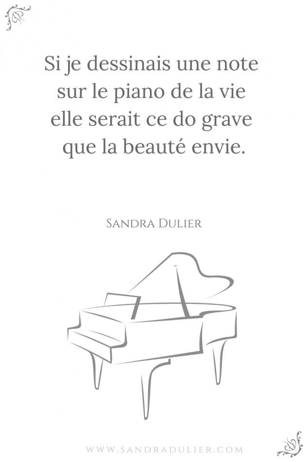 Si piano vie citation beauté